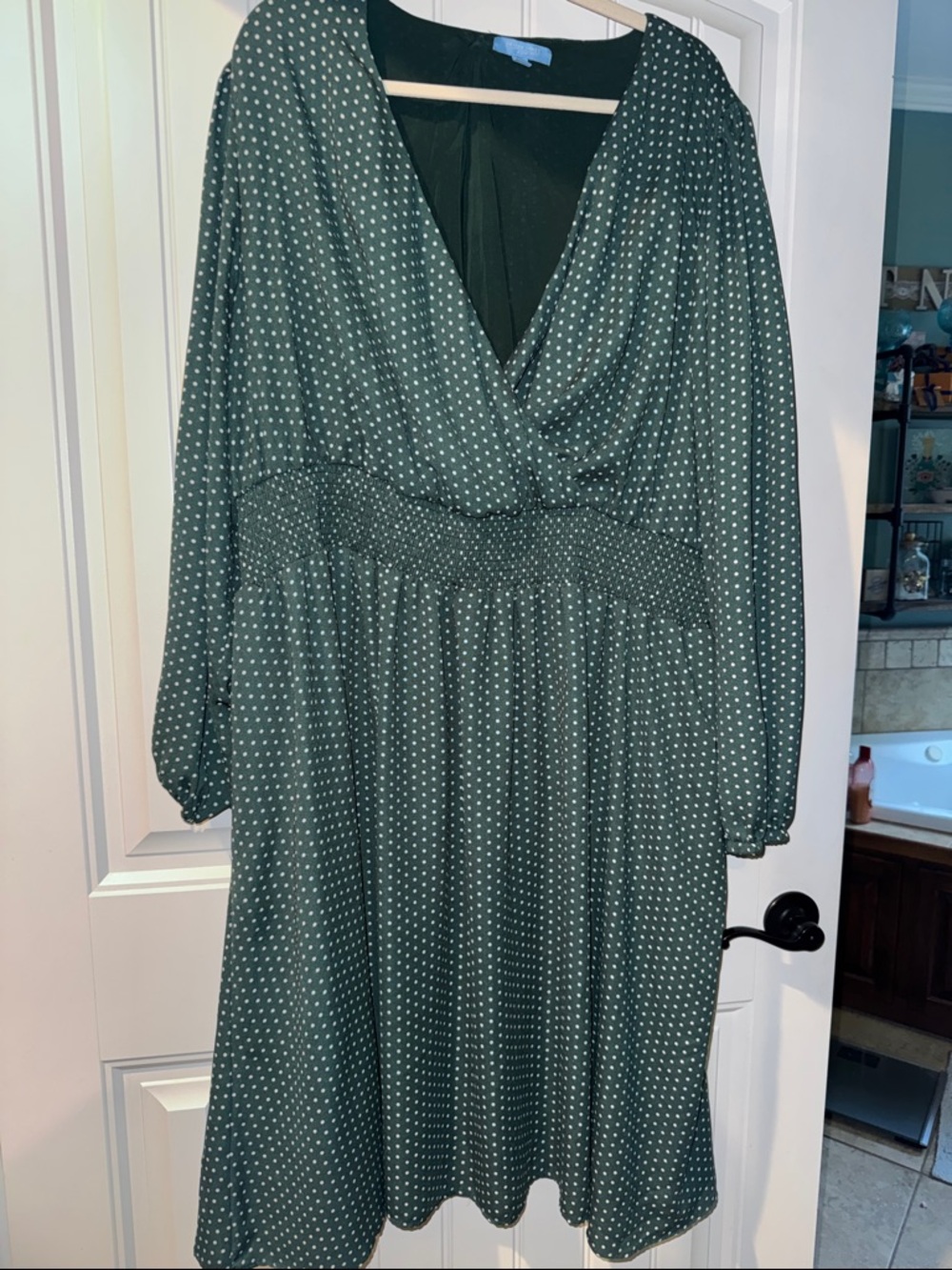 Draper James 3X Preppy Polkadot Dress